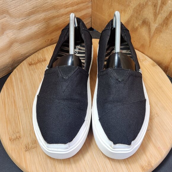 Toms Womens Alpargata Platform Sneakers - Picture 3 of 9